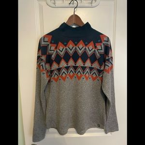 Title Nine Barra Fair Isle Sweater
